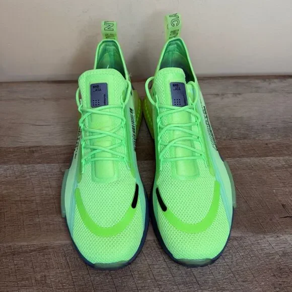 Adidas Originals Mens NMD_R1 Spectoo Sz 11.5 Sneakers shoes GZ9263 Signal green - Picture 4 of 8